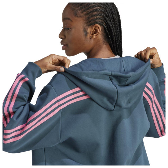 Adidas Γυναικεία ζακέτα Future Icons 3-Stripes Full-Zip Hoodie